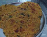 A picture of step 4 of Mix bhaji thepla.