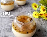 Foto langkah ke 4 dari resep Kiwi Panacotta.