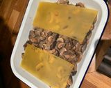 A picture of step 6 of Mushroom Lasagne.