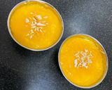 A picture of step 7 of Mango Phirni.