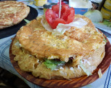 Foto del paso 4 de la receta: Tortilla rellena con bacon y Philadelphia