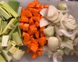 A picture of step 2 of Winter Warmer Leek and Potato Soup.