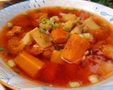 Hình bước làm 2 của món Canh súp nấu xương gà