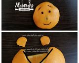 عکس مرحله 2 از دستور دیزایین میوه پرتقال🐻🍊