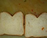 A picture of step 3 of Mayo chicken and mix veg grill sandwich.