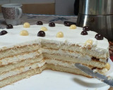 Foto del paso 4 de la receta: Tarta de bizcocho y queso