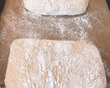 A picture of step 6 of Sourdough ciabatta bread.