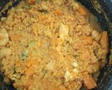 Foto del paso 6 de la receta: Lentejas rojas con pollo y calabaza