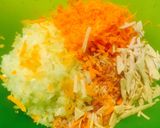 Hình bước làm 3 của món Bánh khoai tây thịt gà