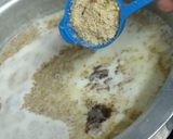A picture of step 5 of Quinoa Halwa.