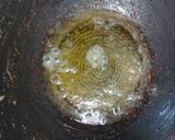 A picture of step 6 of Dabba gosht.