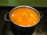 Patatas con espárragos 😋