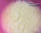 A picture of step 6 of Orange flavour cake on stove.