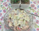 A picture of step 3 of Apple and cabbage salad.