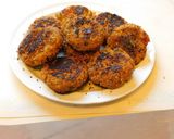 A picture of step 5 of Vegetable kebab a party favorite starter/appetizer.