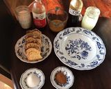 A picture of step 1 of California Farm Rose Hip Syrup French Toast.