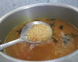 A picture of step 4 of Geda khichdi.