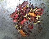 A picture of step 1 of Biryani masala.