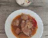 199 7. Csülkös füstölt húsos gombócos savanyú káposzta 😋 recept fázis 6 fotója