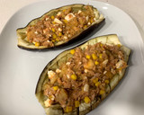 Foto del paso 3 de la receta: Melanzane alla parmigiana (berenjenas rellenas al microondas)