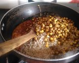 A picture of step 3 of Poha laddu.