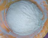 A picture of step 2 of Danwake(son of beans).