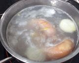 Hình bước làm 3 của món Canh Cải Thìa Dồi Trứng