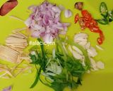 Foto langkah ke 3 dari resep Kakap Airfry Saus Hongkong.