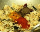 A picture of step 3 of Drumstick Masala -Groove in some gravy.