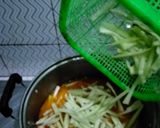 Foto langkah ke 1 dari resep Sayur godok pepaya muda.