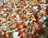 Foto langkah ke 7 dari resep Pizza Setengah Meter (Loyang 60 cm X 40 cm).