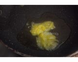 A picture of step 2 of Suji tukri burfi (without sugar).