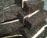 Foto langkah ke 5 dari resep Bolu kukus ketan hitam lapis keju.