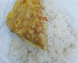 Foto langkah ke 5 dari resep Enoki omelet | menu praktis buat sahur yang 3 menit jadi.