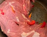 Foto del paso 2 de la receta: Carne mechada con puré ♥️🍴