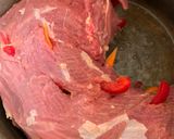 Foto del paso 2 de la receta: Carne mechada con puré ♥️🍴