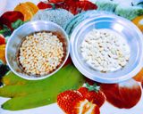 A picture of step 1 of Healthy and tasty Banana soya milk smoothie.