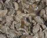 Gambar langkah 3 resipi Daging kicap cili kering.