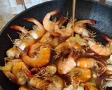 Foto langkah ke 4 dari resep Udang Asam Pedas.