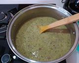 Foto del paso 2 de la receta: Nopalitos con pescuezo de res y salsa de tortilla