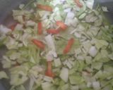 A picture of step 1 of Lemon coriander soup.