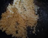 A picture of step 2 of Suji ladoo.