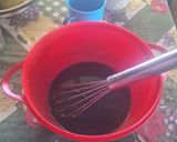 Foto del paso 2 de la receta: Torta agosto de cacao y membrillo con avena vegana