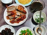 Măng tây xào hạt điều dầu hào