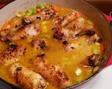 A picture of step 5 of Braised Chicken.