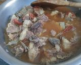 A picture of step 2 of Karahi Gosht.