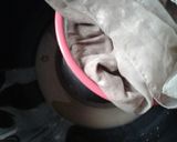 A picture of step 3 of Powdered pap (akamu).