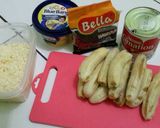 Foto langkah ke 1 dari resep Pisang bakar keju coklat susu.
