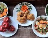 Hình bước làm 2 của món Gà tẩm bột chiên xù