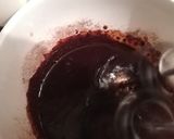 A picture of step 2 of Dalgona mocha.